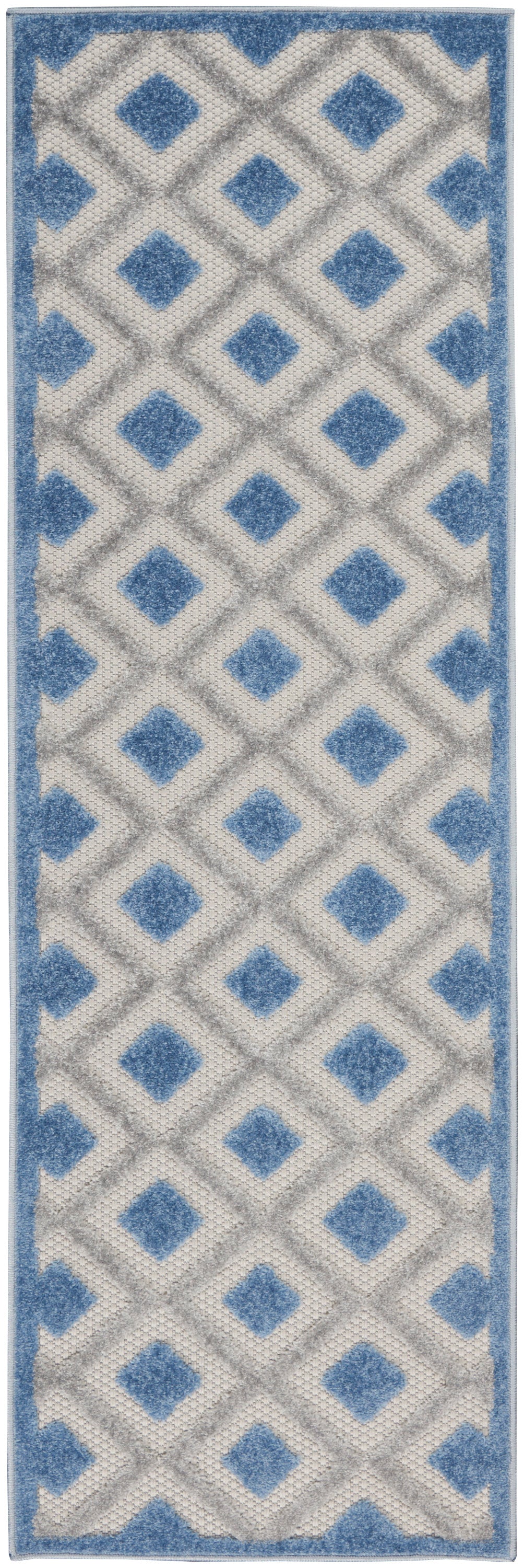 Nourison Home Aloha ALH26 Modern Geometric Indoor/Outdoor Area Rug