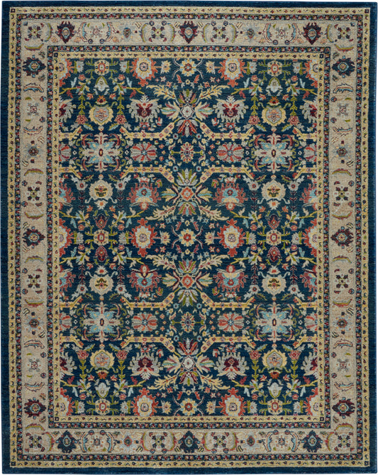 Ankara Global ANR13 Machine Made Synthetic Blend Indoor Area Rug By Nourison Home From Nourison Rugs
