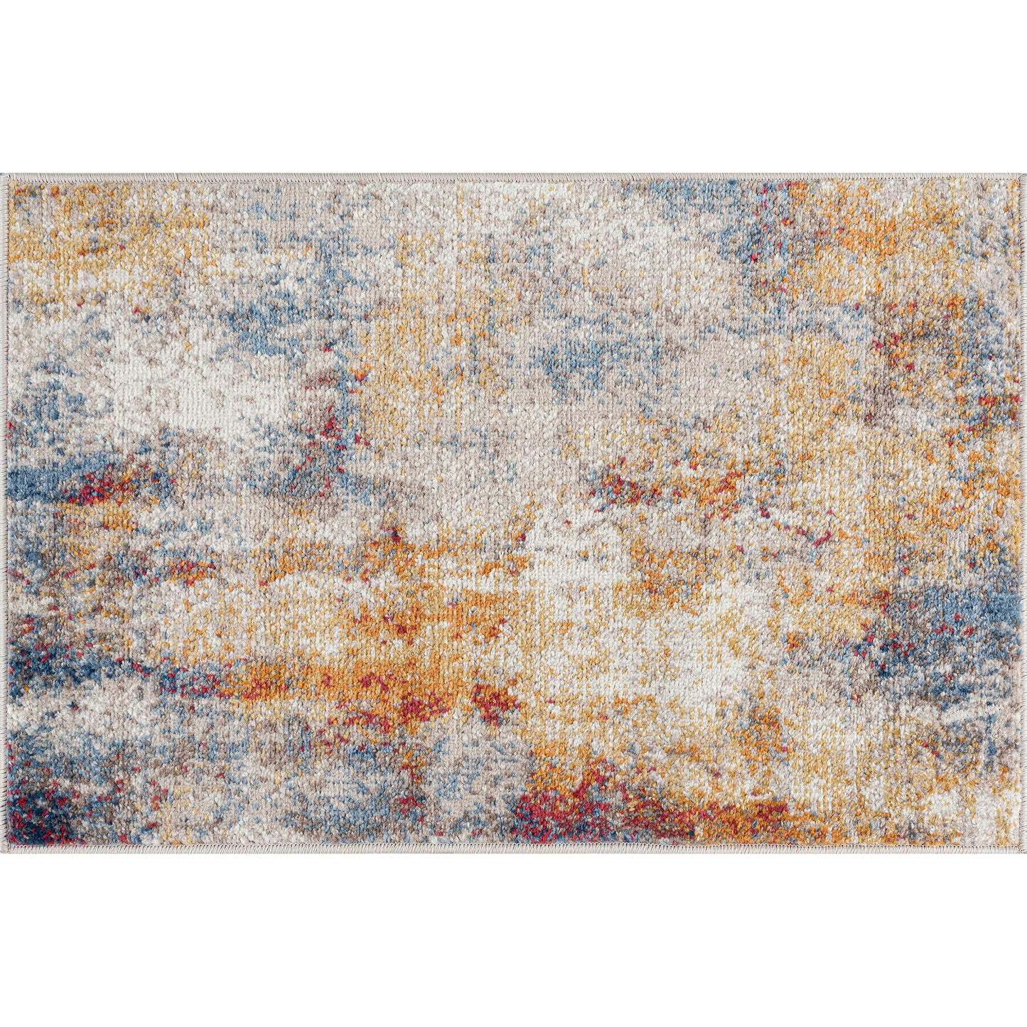 Tayse Abstract Area Rug CHL13-Clive Contemporary Cut Pile Indoor Polypropylene