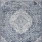 Tayse Medallion Area Rug NEX13-Harris Traditional Cut Pile Indoor Polypropylene