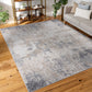 Tayse Abstract Area Rug DIA11-Spokane Contemporary Cut Pile Indoor Polypropylene