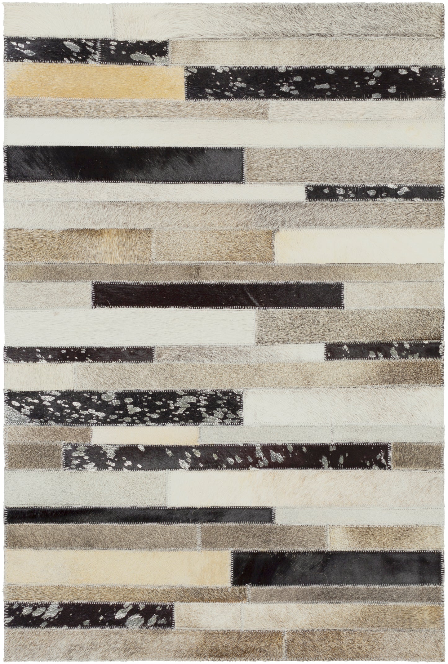 Trail 579 Hand Crafted Leather Indoor Area Rug by Surya Rugs