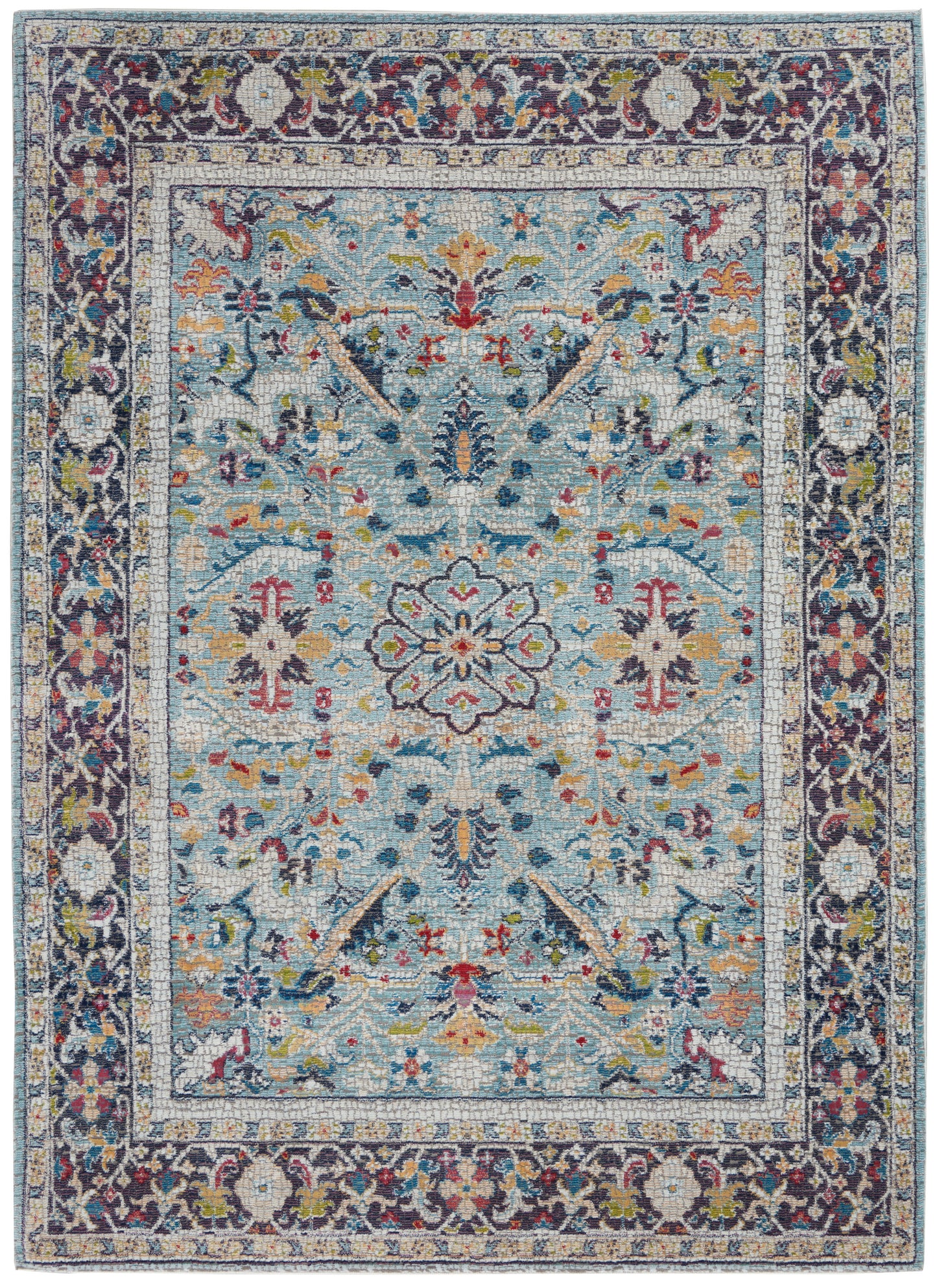 Nourison Home Ankara Global ANR14 Bohemian Persian Indoor Area Rug