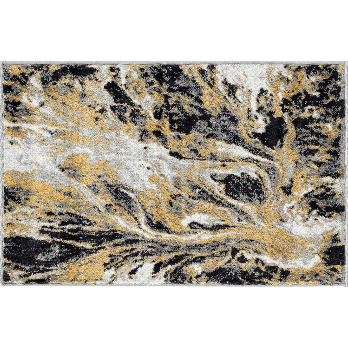 Tayse Abstract Area Rug TML11-Colton Contemporary Cut Pile Indoor Polypropylene