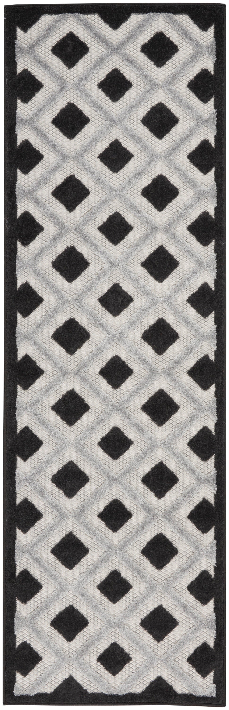 Nourison Home Aloha ALH26 Modern Geometric Indoor/Outdoor Area Rug