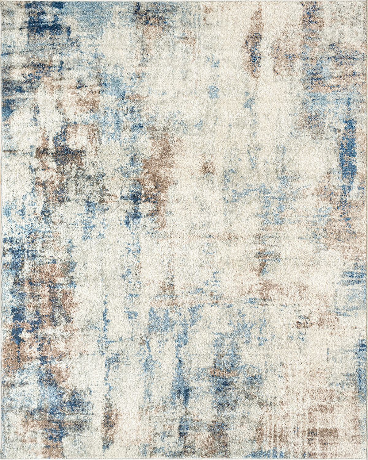 Tayse Abstract Area Rug CHL14-Clay Contemporary Cut Pile Indoor Polypropylene