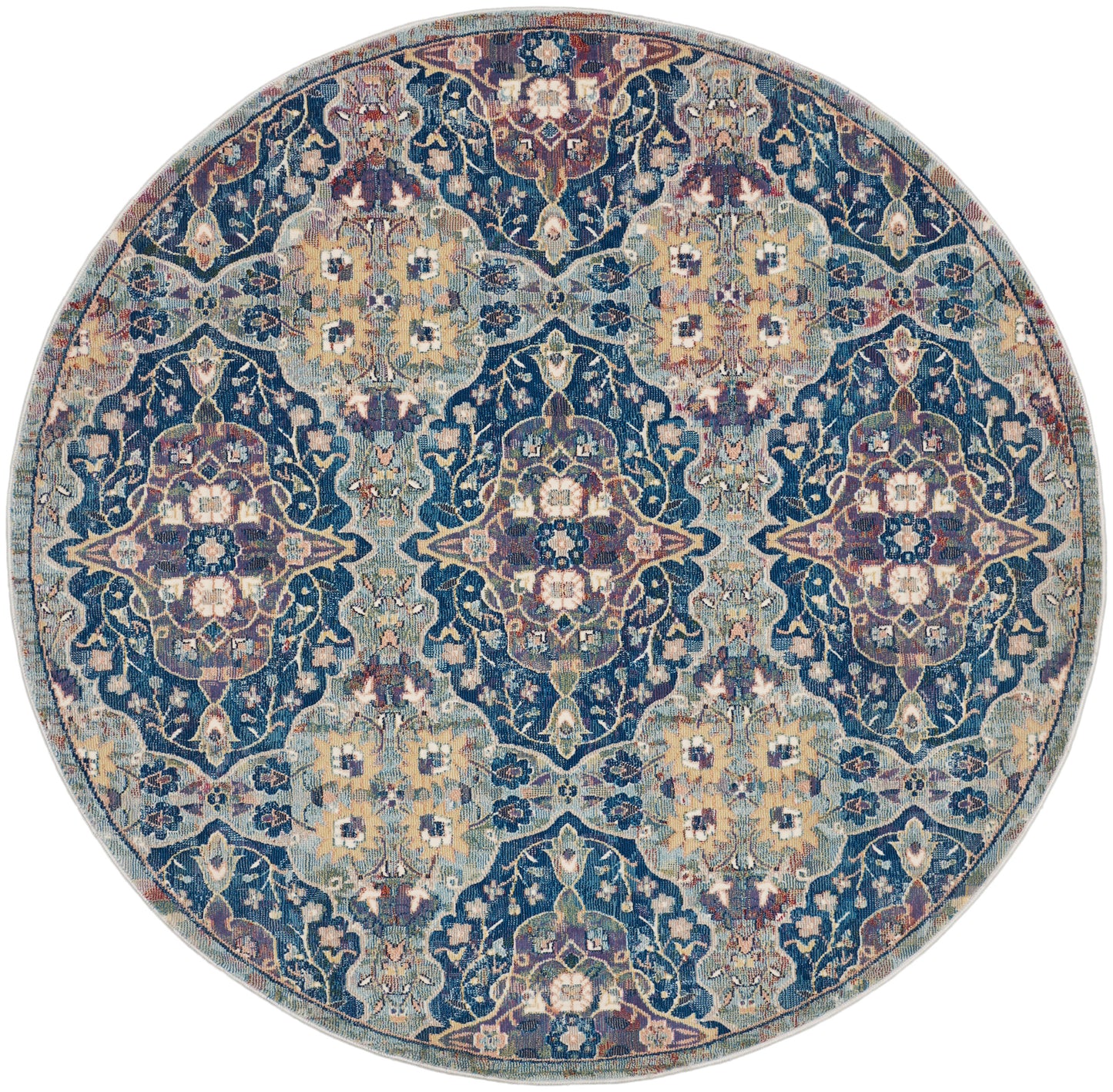 Ankara Global ANR16 Machine Made Synthetic Blend Indoor Area Rug By Nourison Home From Nourison Rugs