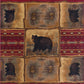 Tayse Lodge Area Rug NTR65-Sierra Bear Novelty Cut Pile Indoor Polypropylene