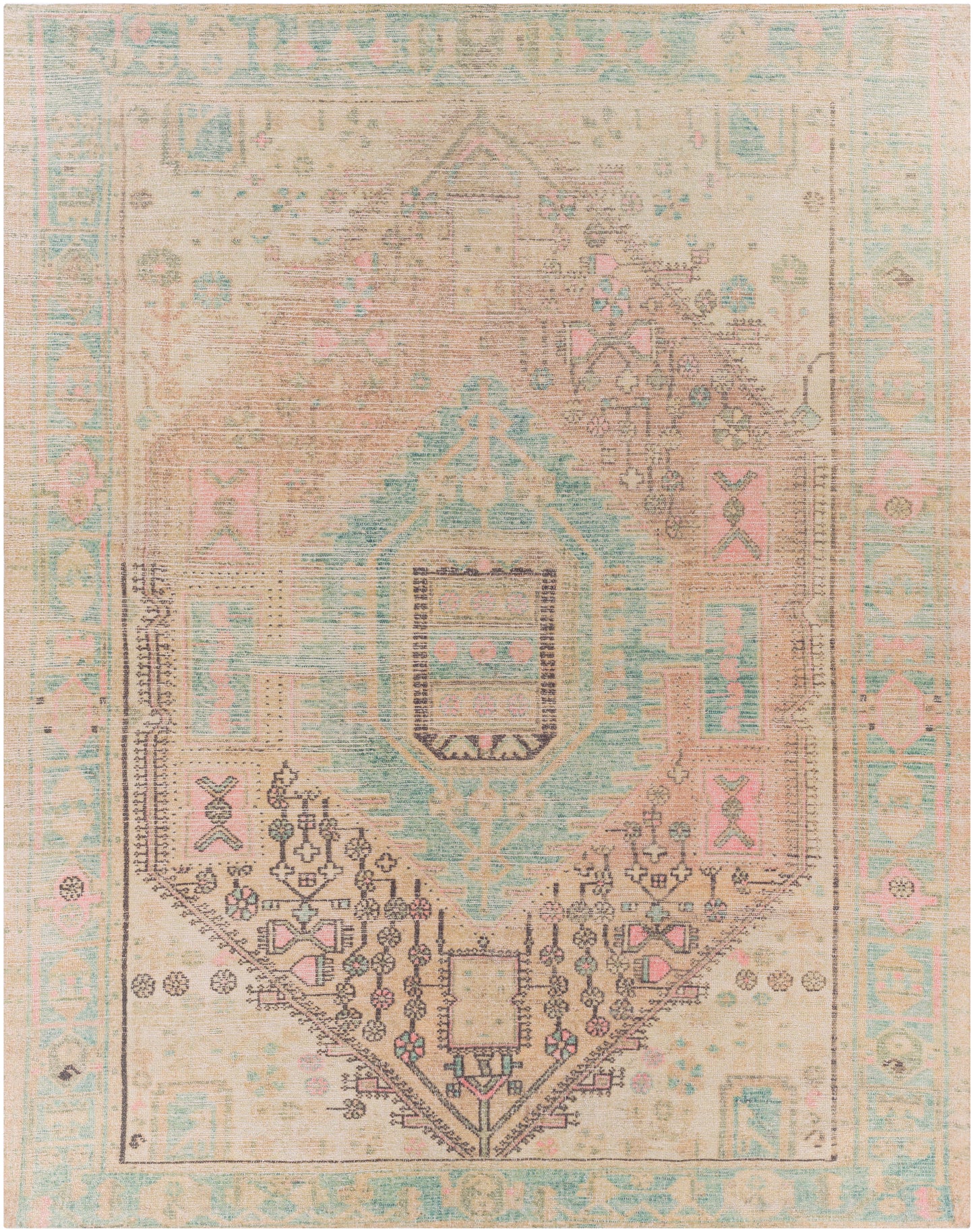 Unique 26531 Hand Tufted Synthetic Blend Indoor Area Rug by Surya Rugs