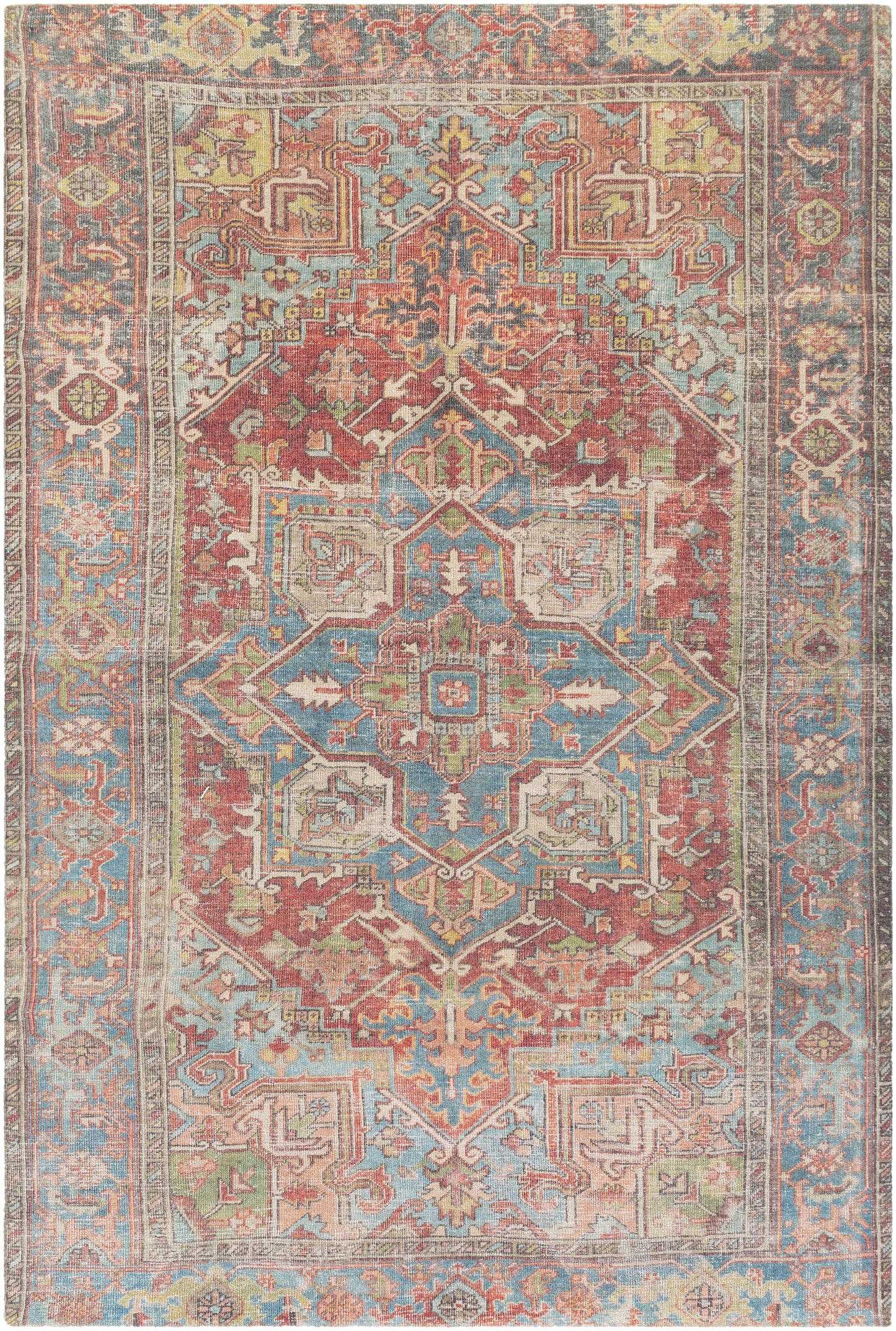Unique 26538 Hand Tufted Synthetic Blend Indoor Area Rug by Surya Rugs