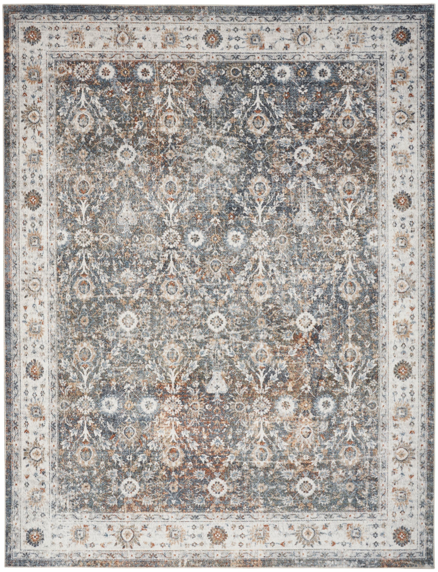 Nourison Home Astra Machine Washable ASW16 Vintage Persian Indoor Area Rug