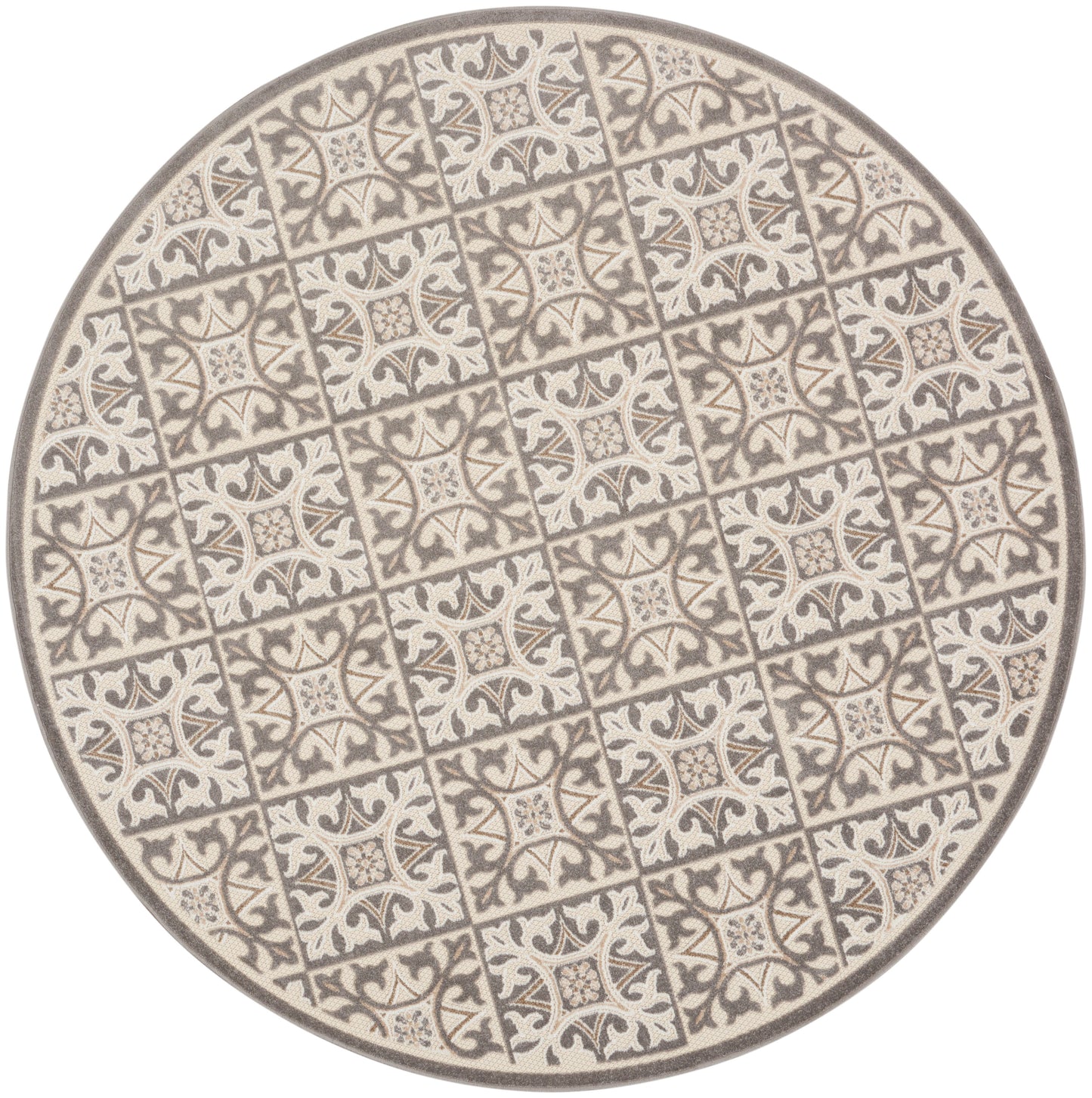 Aloha ALH34 Machine Made Synthetic Blend Indoor/Outdoor Area Rug By Nourison Home From Nourison Rugs