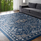 Tayse Oriental Area Rug HMP40-Logan Traditional Cut Pile Indoor Polypropylene