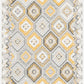 Tayse Geometric Area Rug FLO10-Matthew Contemporary Flat Weave Indoor/Outdoor Polypropylene