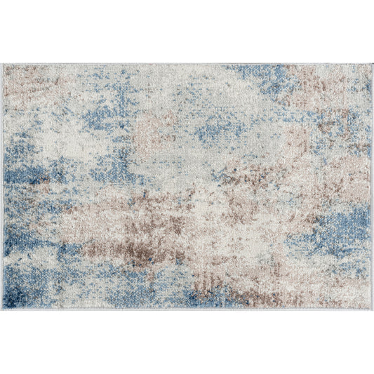 Tayse Abstract Area Rug CHL13-Clive Contemporary Cut Pile Indoor Polypropylene