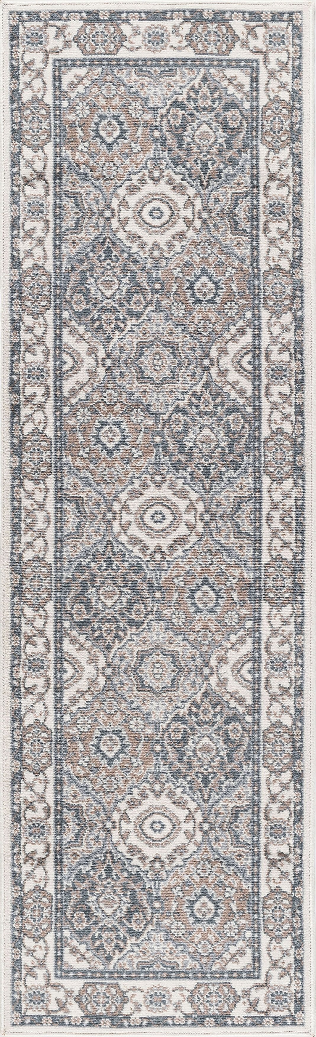 Tayse Oriental Area Rug MDN36-Newcomb Traditional Cut Pile Indoor Polypropylene