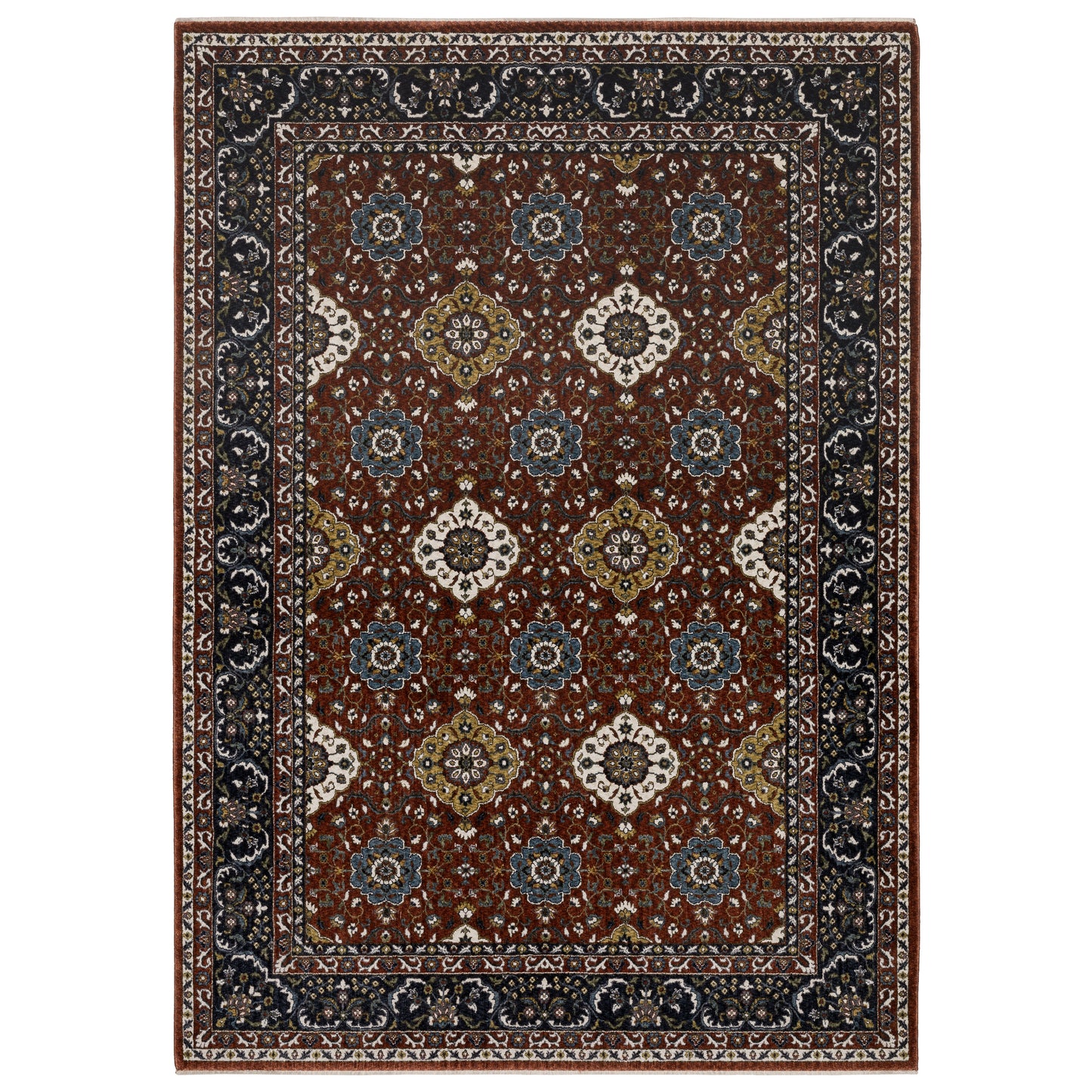 Oriental Weavers VI04B VIVIAN Traditional Indoor Area Rug