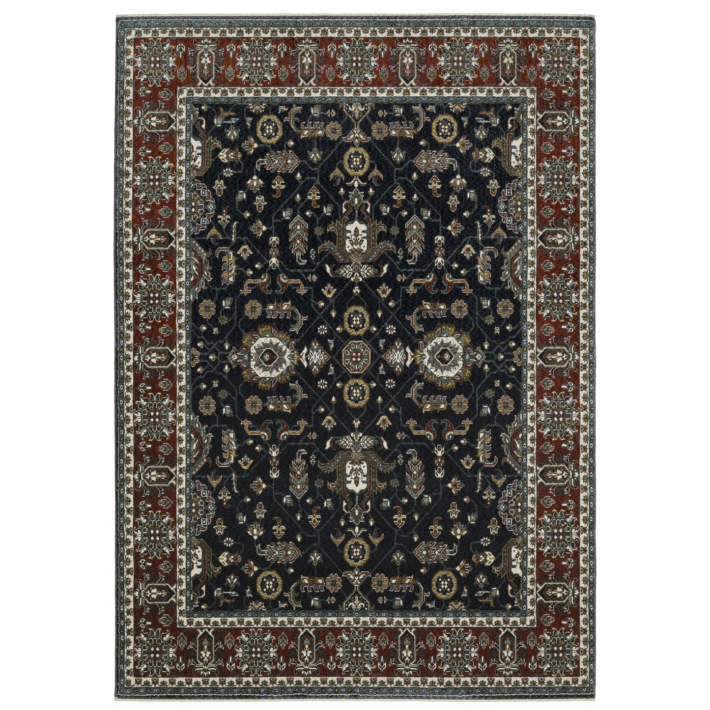 Oriental Weavers VI04B VIVIAN Traditional Indoor Area Rug