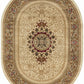 Tayse Oriental Area Rug SNS46-Jayden Traditional Cut Pile Indoor Polypropylene