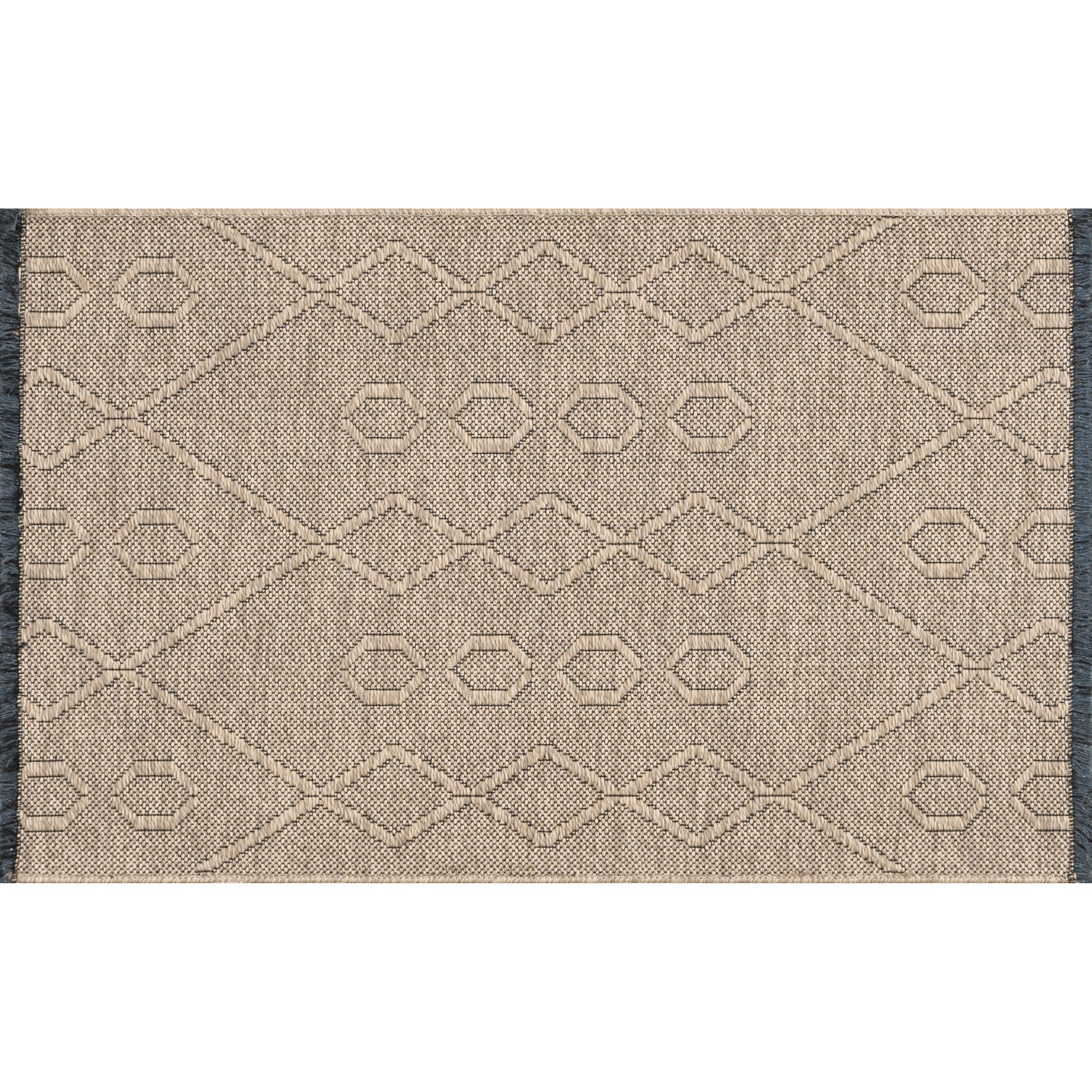 Tayse Geometric Area Rug ALM16-Aliana Transitional Flat Weave Indoor P ...