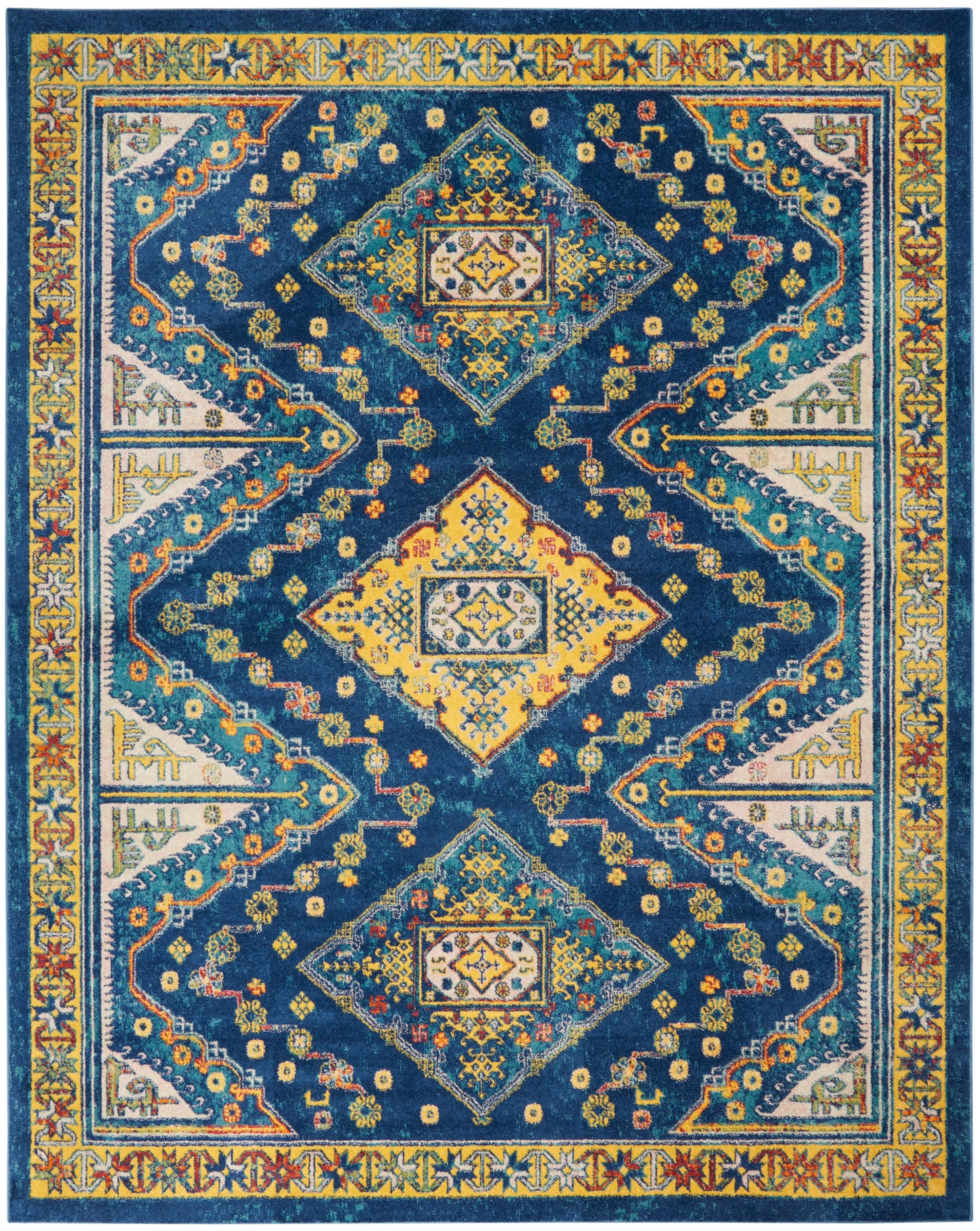 Nourison Home Allur ALR02 Bohemian Persian Indoor Area Rug