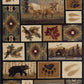 Tayse Lodge Area Rug NTR66-Northern Wildlife Novelty Cut Pile Indoor Polypropylene