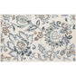 Tayse Floral Area Rug MDN42-Stella Traditional Cut Pile Indoor Polypropylene