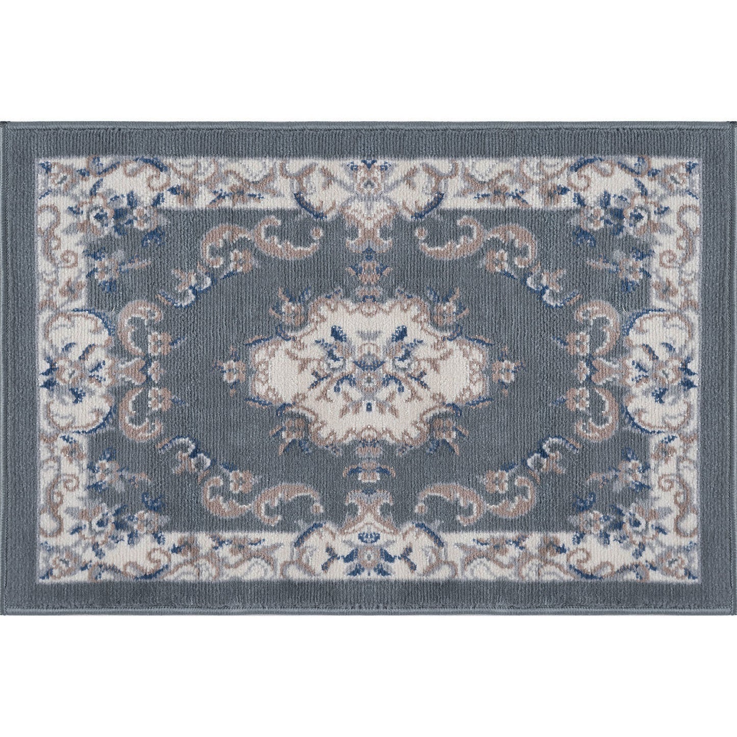 Tayse Oriental Area Rug HMP39-Jolie Traditional Cut Pile Indoor Polypropylene