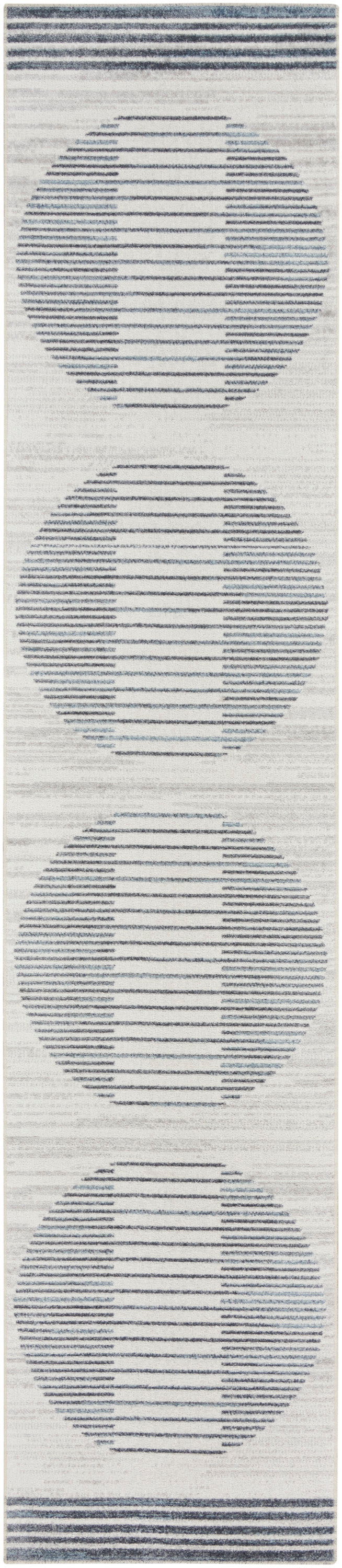 Nourison Home Astra Machine Washable ASW05 Mid-Century Modern Geometric Indoor Area Rug