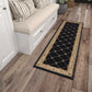 Tayse Border Area Rug SNS48-Orleans Traditional Cut Pile Indoor Polypropylene