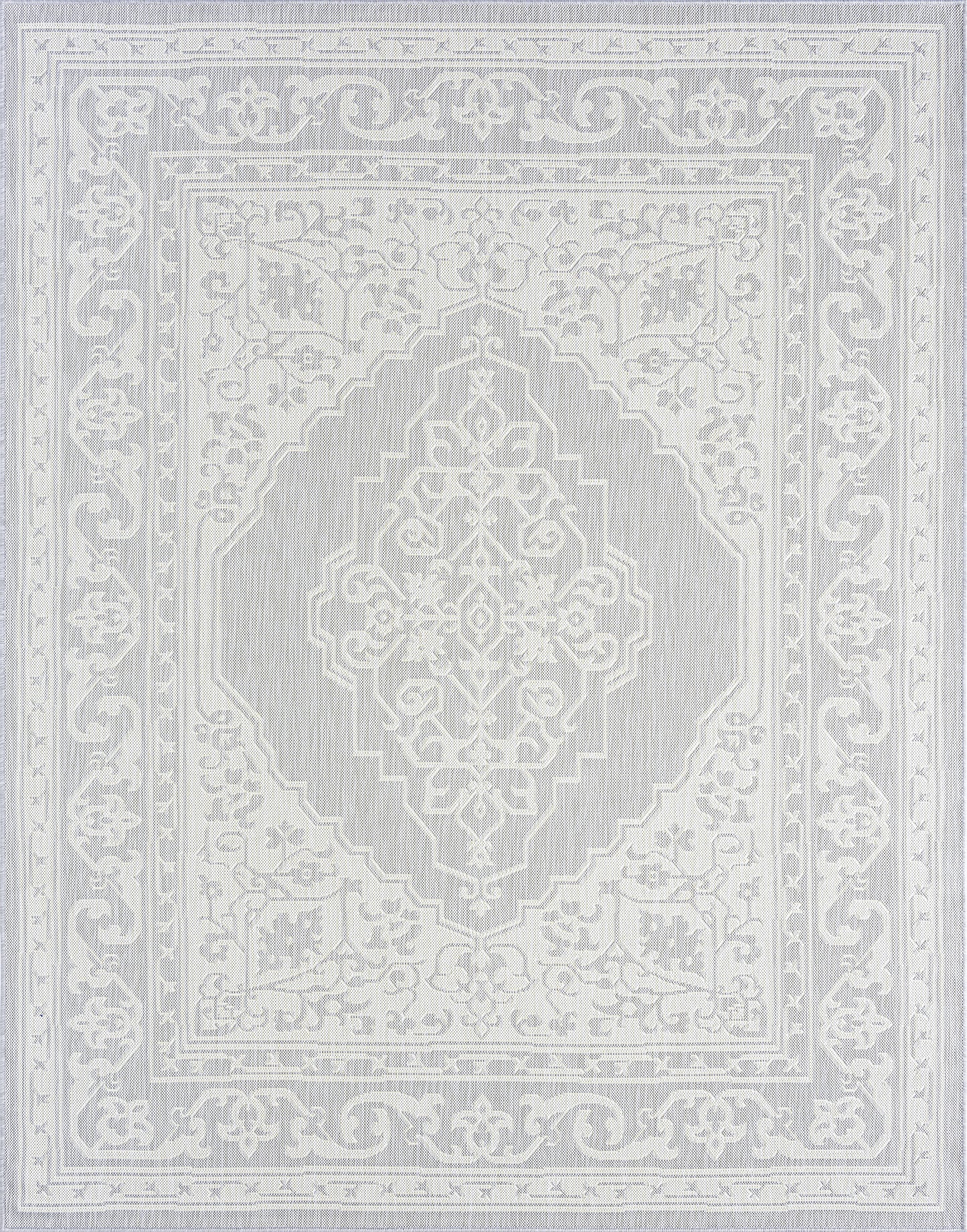 Tayse Floral Area Rug ECO16-Eamon Traditional Flat Weave Indoor/Outdoor Polypropylene