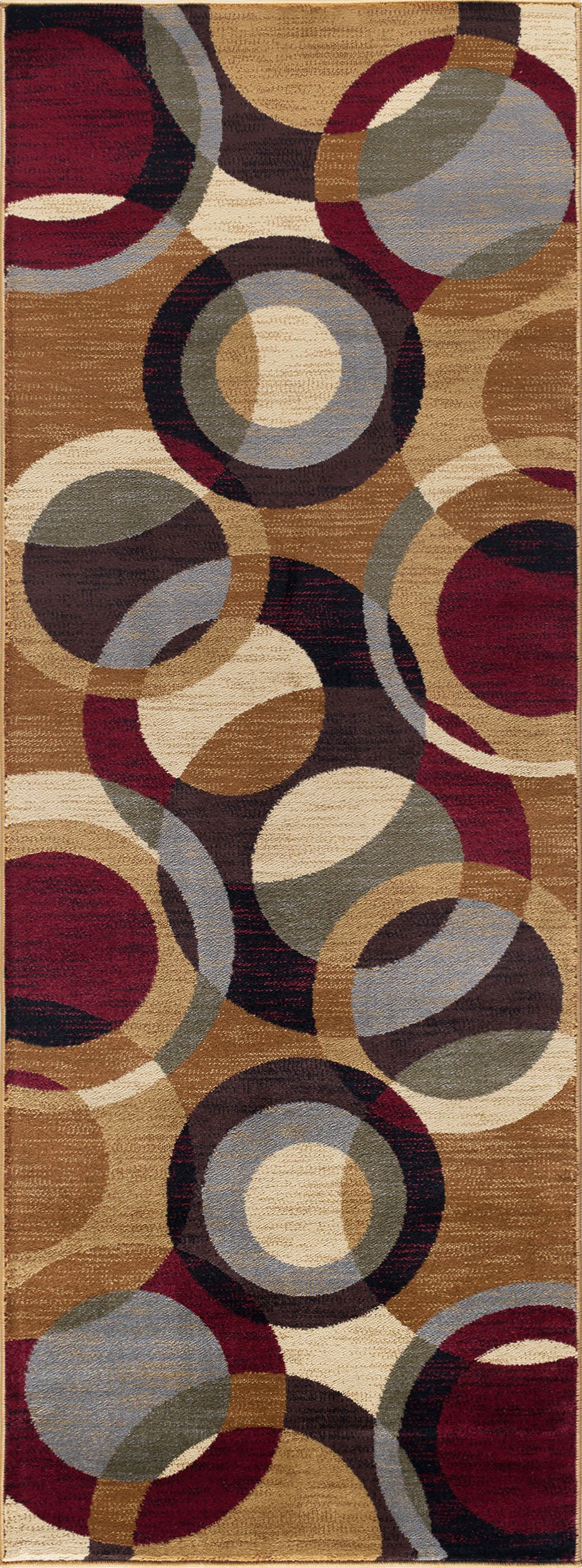 Tayse Geometric Area Rug FST87-Verona Contemporary Cut Pile Indoor Polypropylene