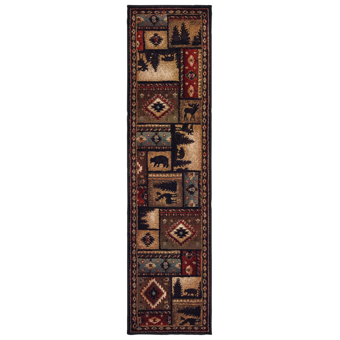 Oriental Weavers 9601D WOODLANDS Casual Indoor Area Rug