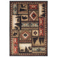 Oriental Weavers 9601D WOODLANDS Casual Indoor Area Rug