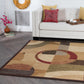 Tayse Geometric Area Rug ELG51-Kelsey Contemporary Cut Pile Indoor Polypropylene