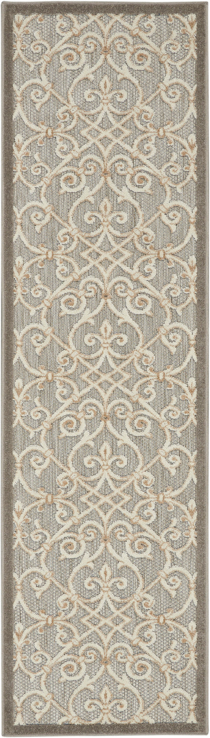 Nourison Home Aloha ALH21 Contemporary Trellis Indoor/Outdoor Area Rug