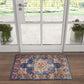 Tayse Medallion Area Rug DIA19-Mila Traditional Cut Pile Indoor Polypropylene