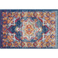 Tayse Medallion Area Rug DIA19-Mila Traditional Cut Pile Indoor Polypropylene