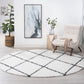 Tayse Diamond Area Rug JRS11-Mira Contemporary Cut Pile Indoor Polypropylene