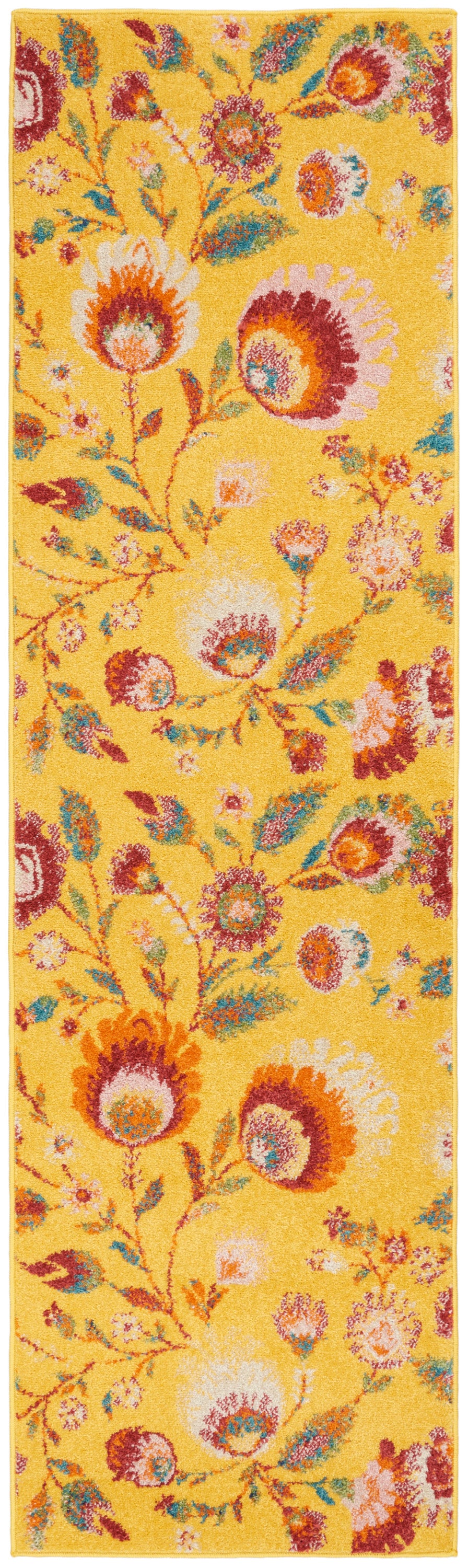 Nourison Home Allur ALR08 Farmhouse Floral Indoor Area Rug