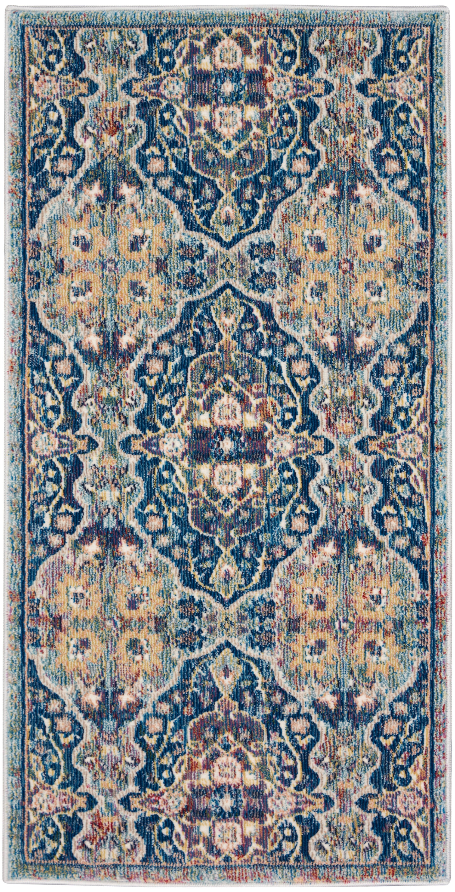 Ankara Global ANR16 Machine Made Synthetic Blend Indoor Area Rug By Nourison Home From Nourison Rugs