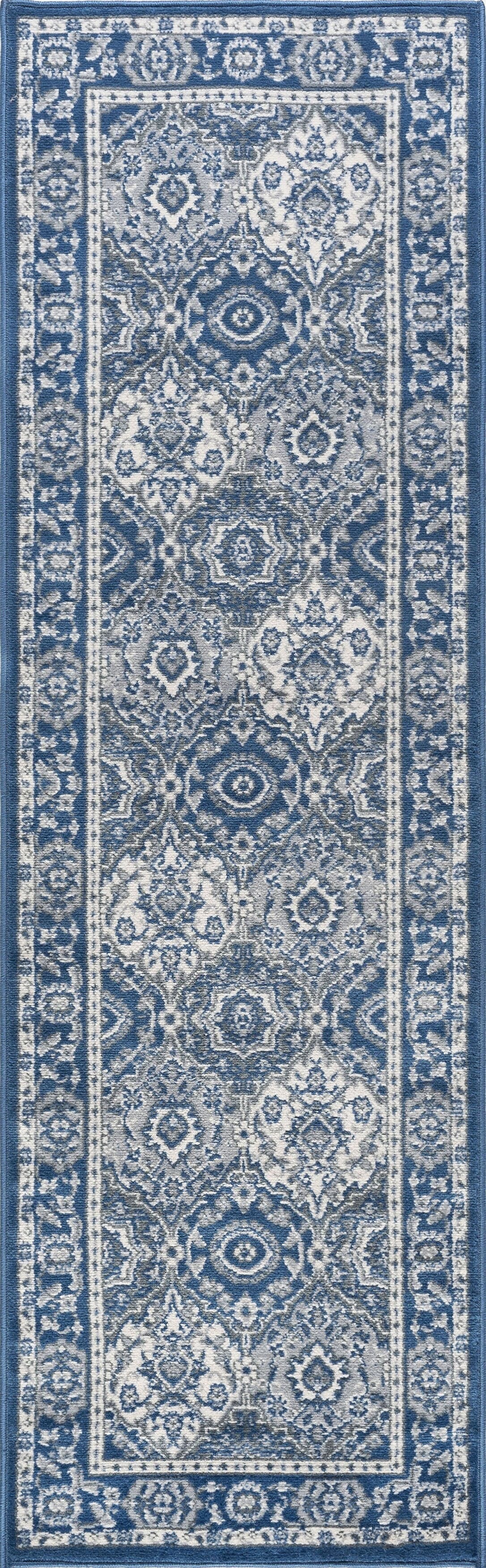 Tayse Oriental Area Rug MDN36-Newcomb Traditional Cut Pile Indoor Polypropylene