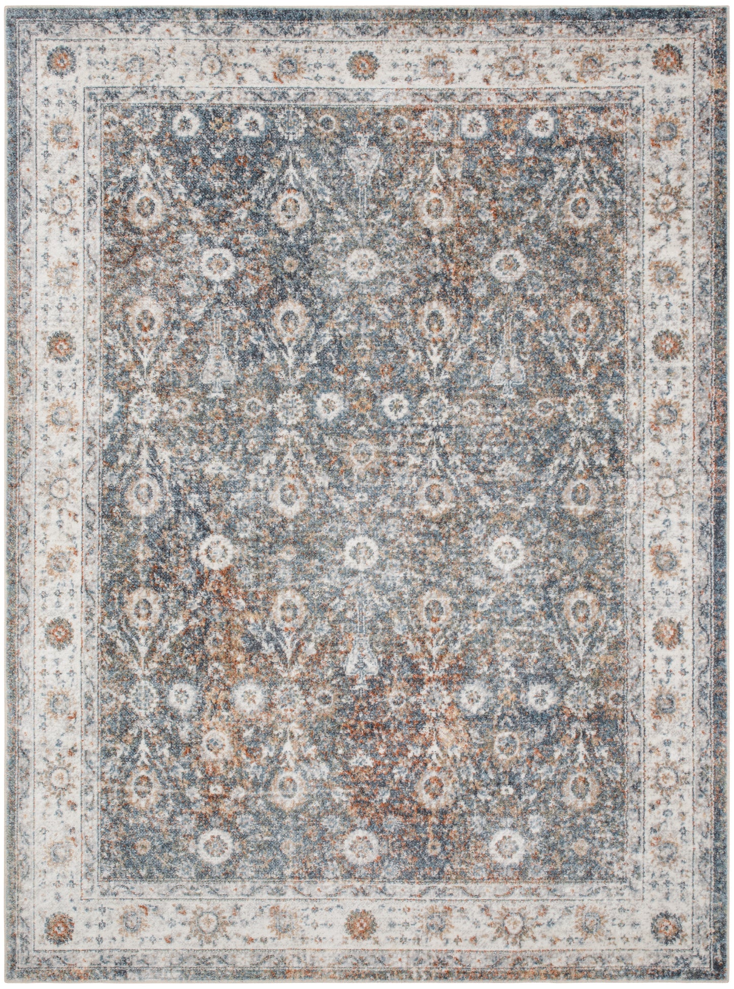 Nourison Home Astra Machine Washable ASW16 Vintage Persian Indoor Area Rug