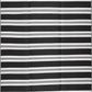 Tayse Stripes Area Rug LNA12-Seattle Contemporary Flat Weave Indoor/Outdoor Polypropylene