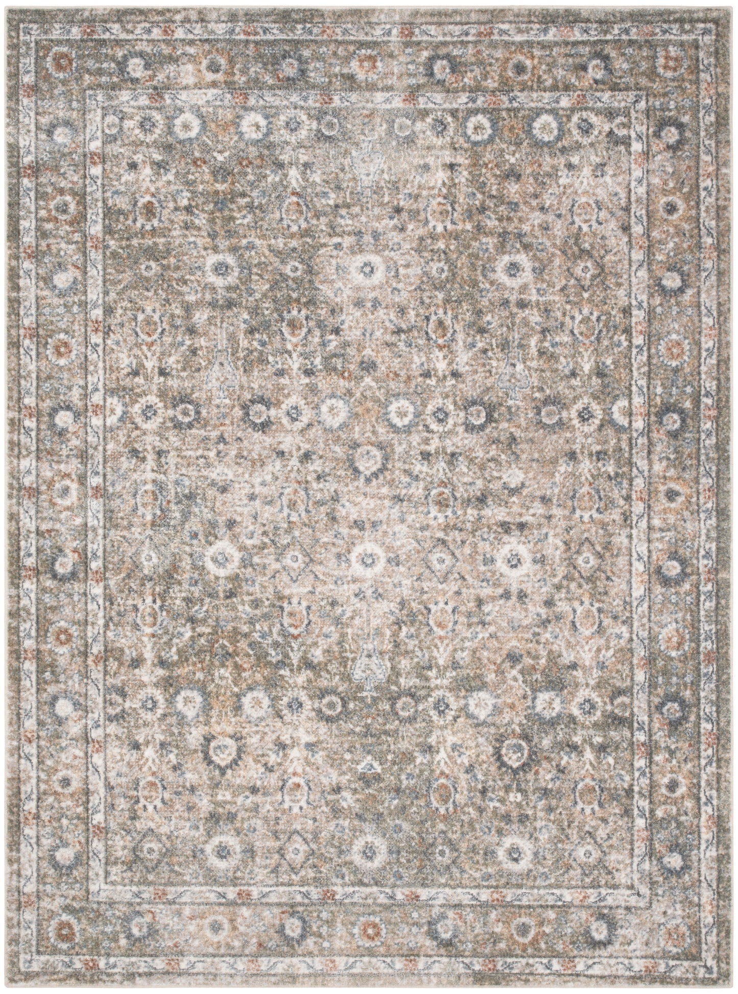 Nourison Home Astra Machine Washable ASW16 Vintage Persian Indoor Area Rug