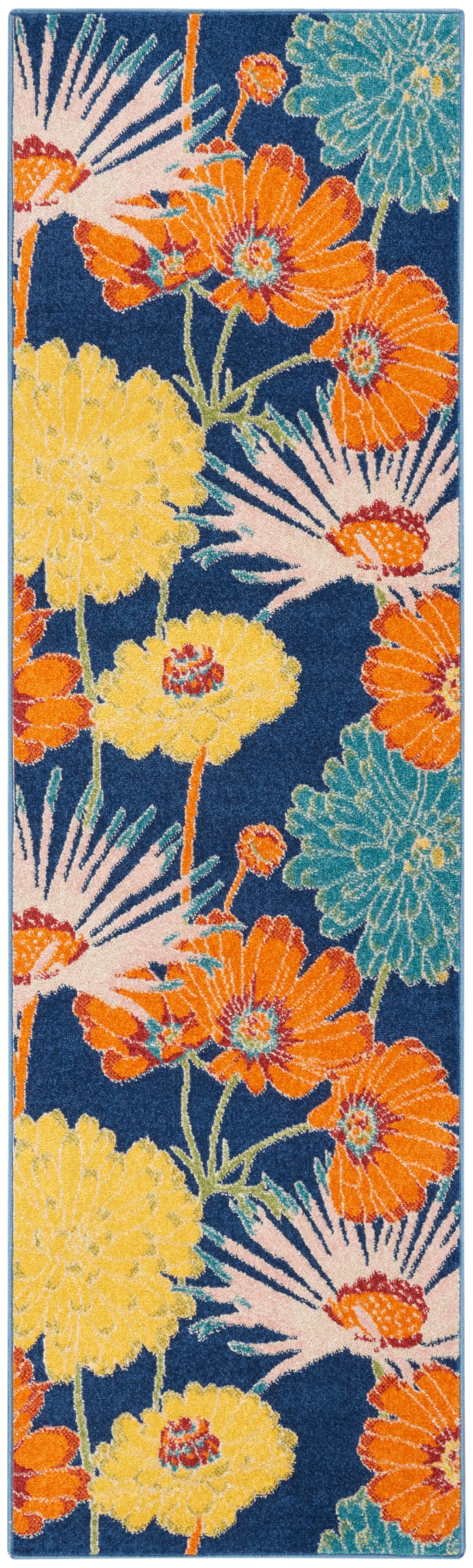 Nourison Home Allur ALR06 Contemporary Floral Indoor Area Rug