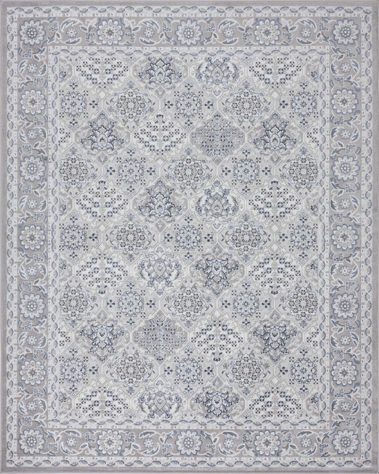 Tayse Oriental Area Rug NEX12-Rosalind Traditional Cut Pile Indoor Polypropylene