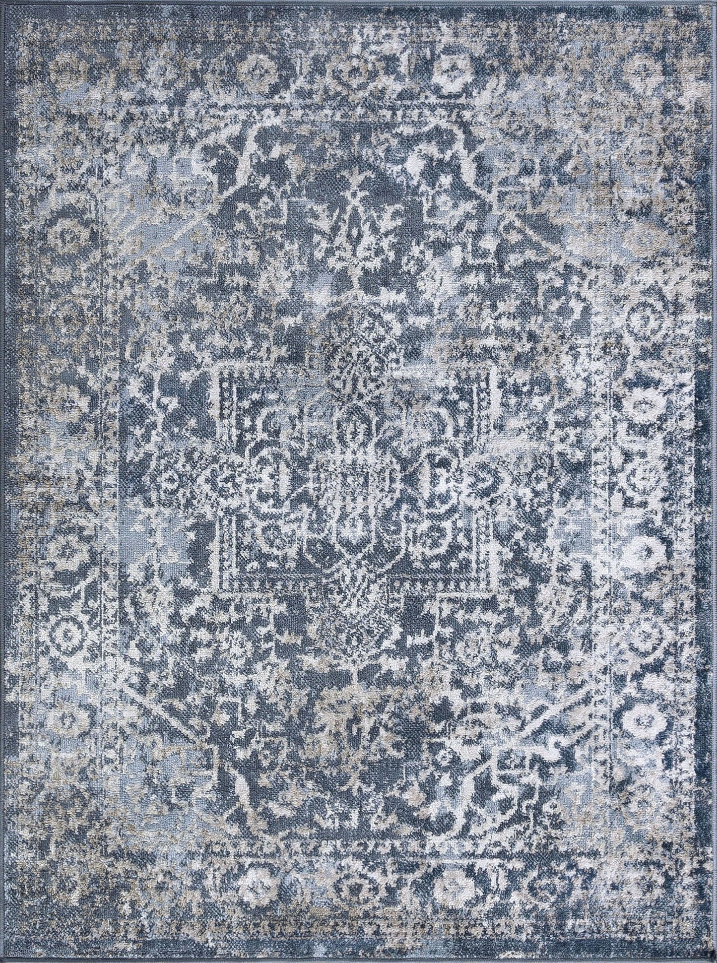 Tayse Oriental Area Rug NEX17-Cinda Traditional Cut Pile Indoor Polypropylene