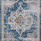 Tayse Medallion Area Rug DIA18-Kaitlyn Traditional Cut Pile Indoor Polypropylene