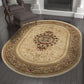 Tayse Oriental Area Rug SNS46-Jayden Traditional Cut Pile Indoor Polypropylene